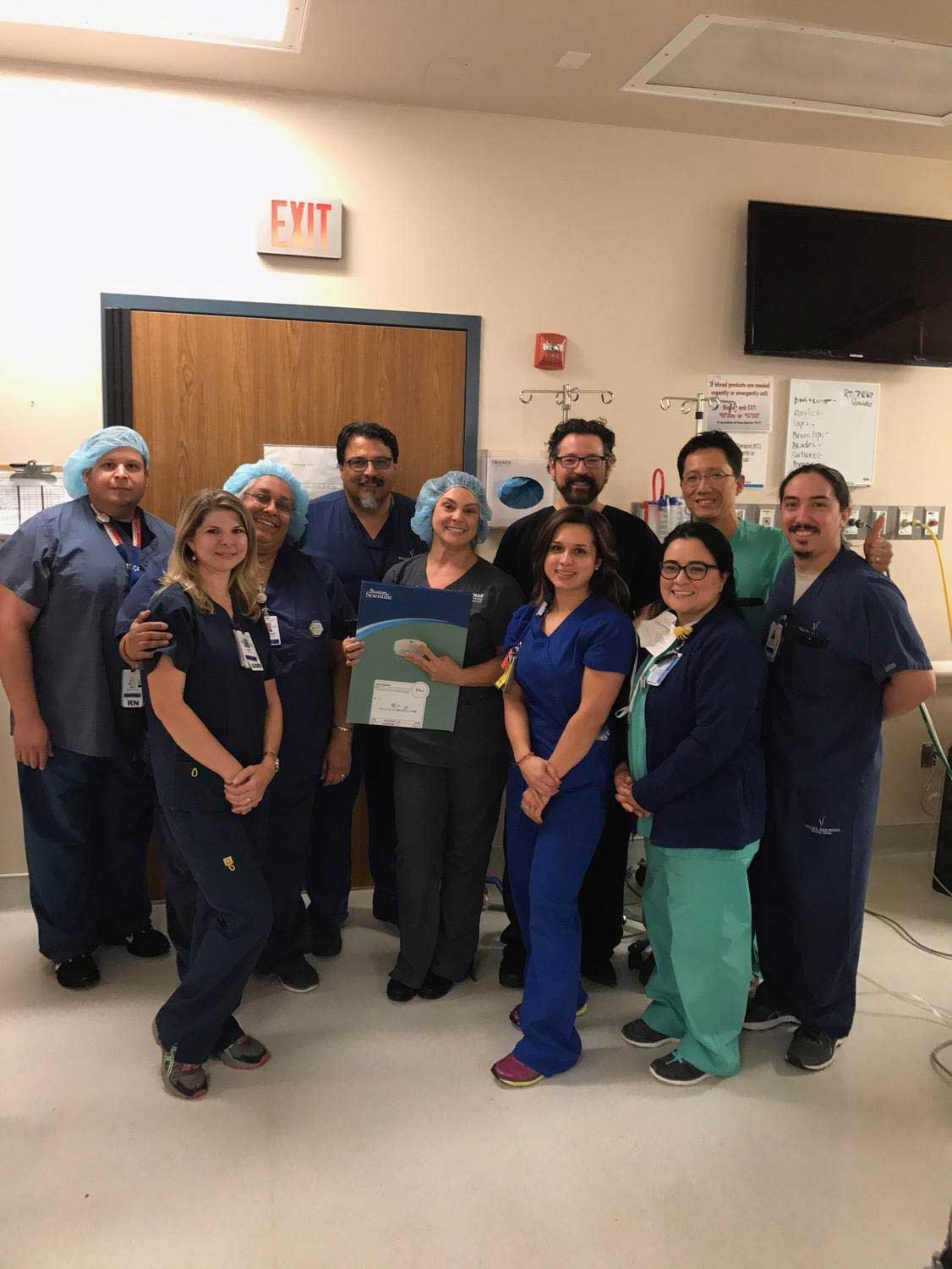 Valley Regional Medical Center’s Cardiac Cath
Lab Team for First WATCHMAN Implant
